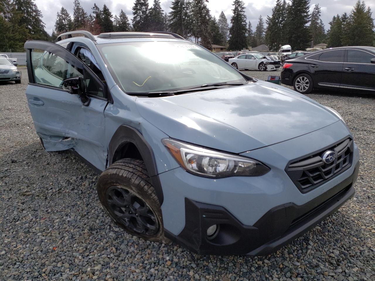 SUBARU CROSSTREK 2021 with VIN JF2GTHSC2MH385517 - Photo from auction
