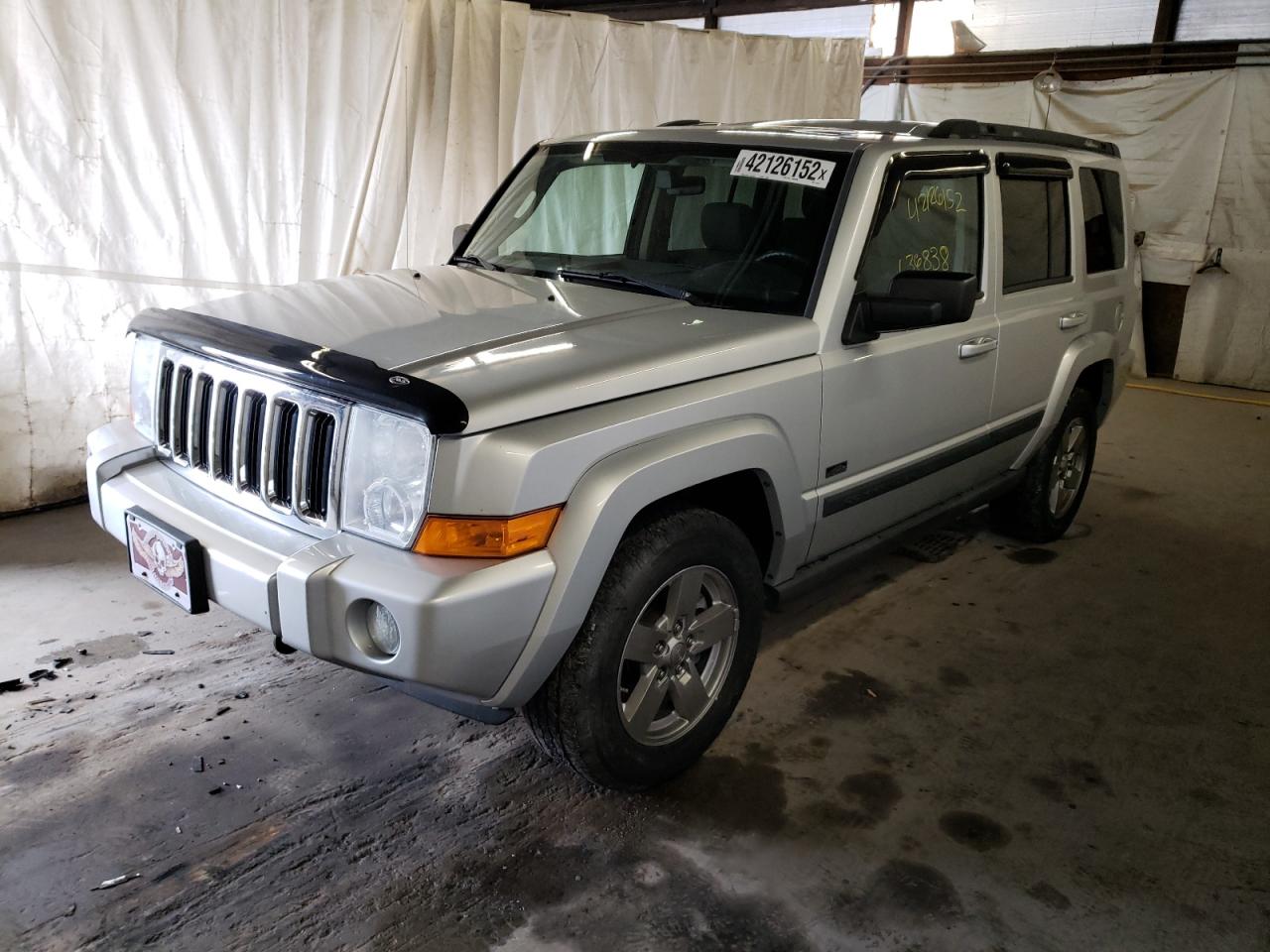 Photo 2 from auction – 2007 JEEP COMMANDER with VIN 1J8HG48K47C619312