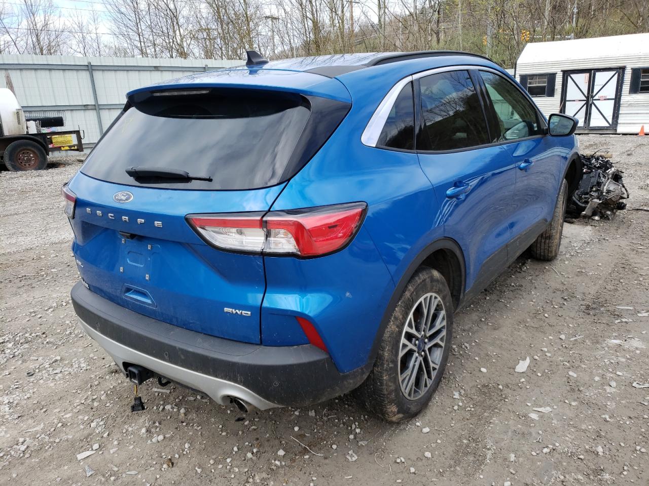 Photo 4 from auction – 2020 FORD ESCAPE SEL with VIN 1FMCU9H95LUC50979