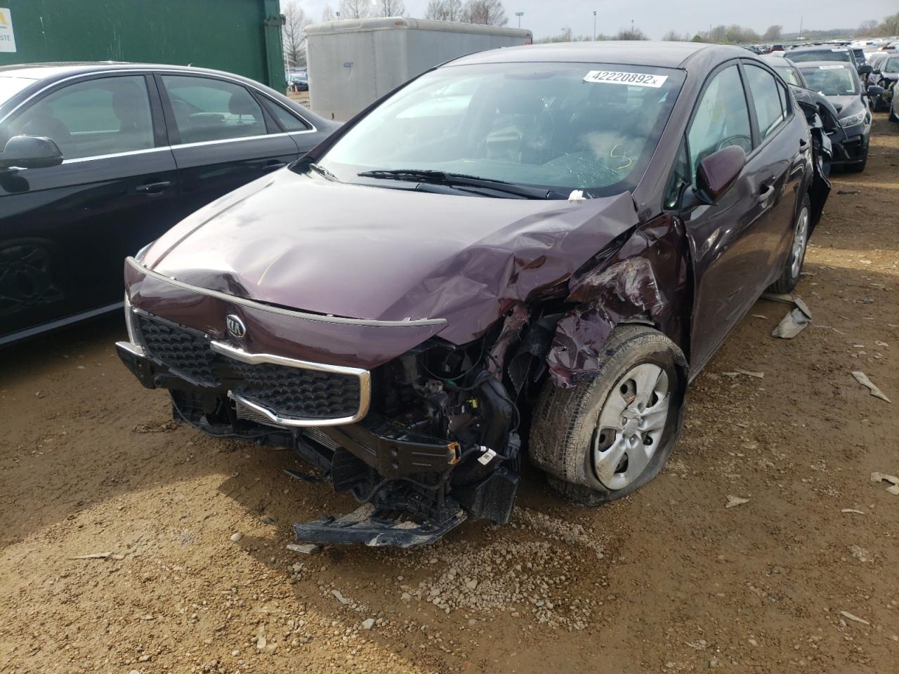 Photo 2 from auction – 2018 KIA FORTE LX with VIN 3KPFK4A71JE171405
