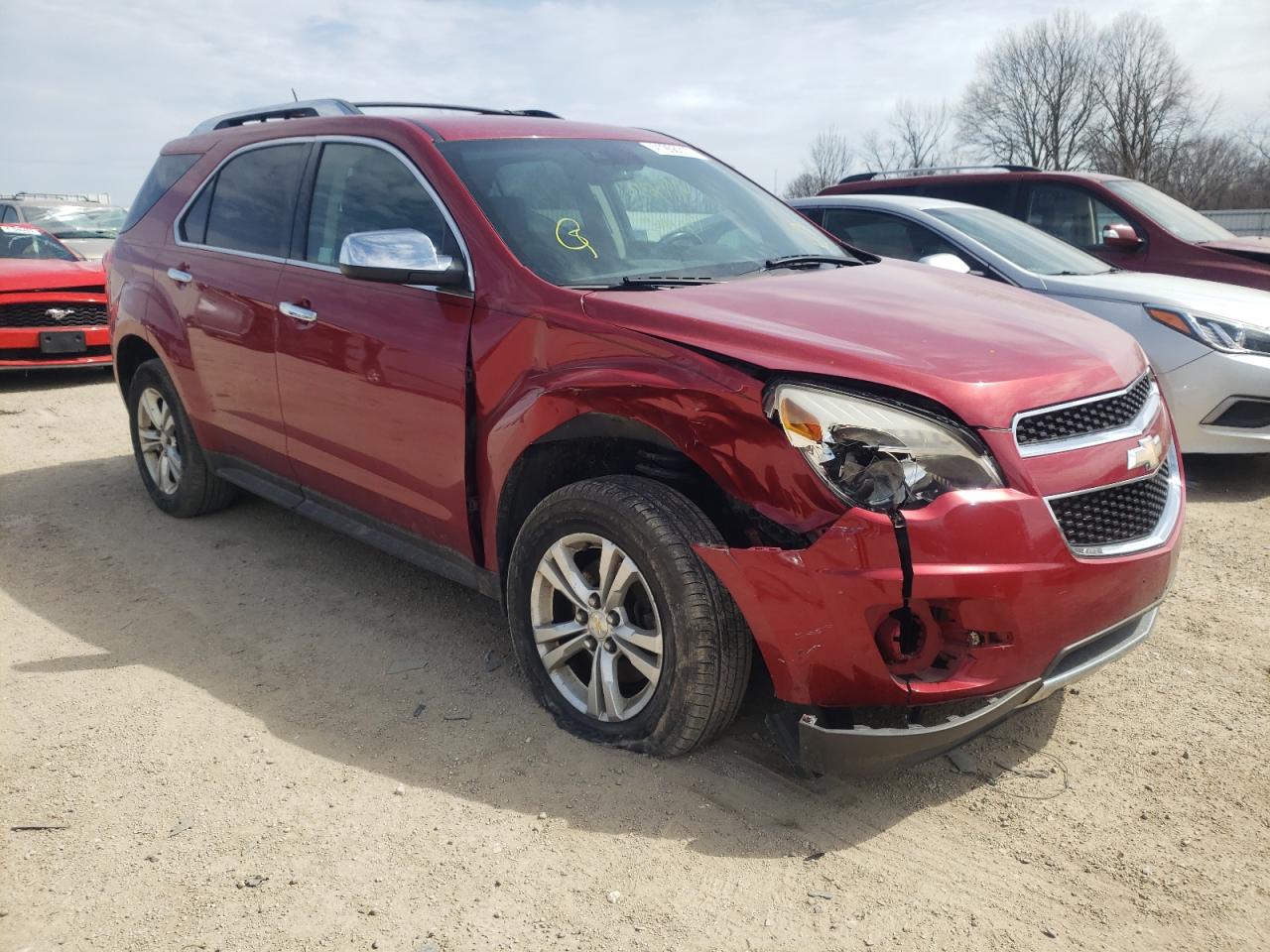 CHEVROLET EQUINOX LT 2013 with VIN 2GNFLGE33D6240550 - Photo from auction