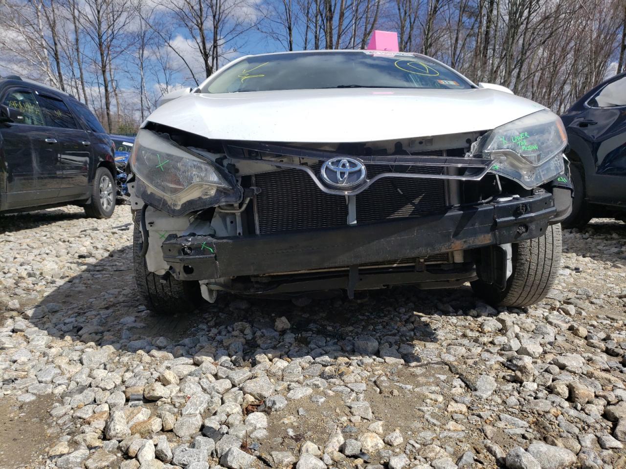 Photo 9 from auction – 2015 TOYOTA COROLLA L with VIN 2T1BURHE1FC438574