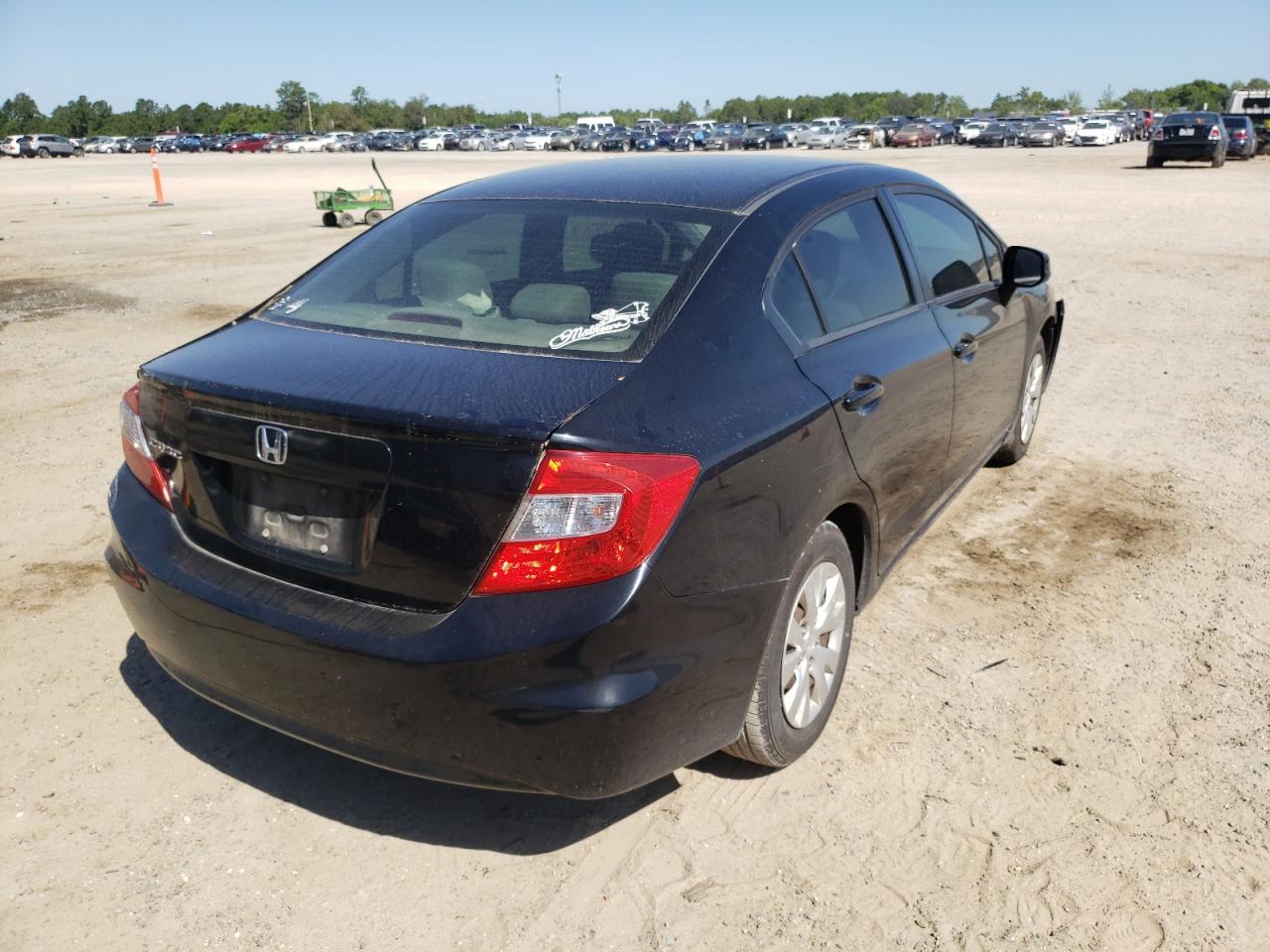Photo 4 from auction – 2012 HONDA CIVIC LX with VIN 19XFB2E50CE064751
