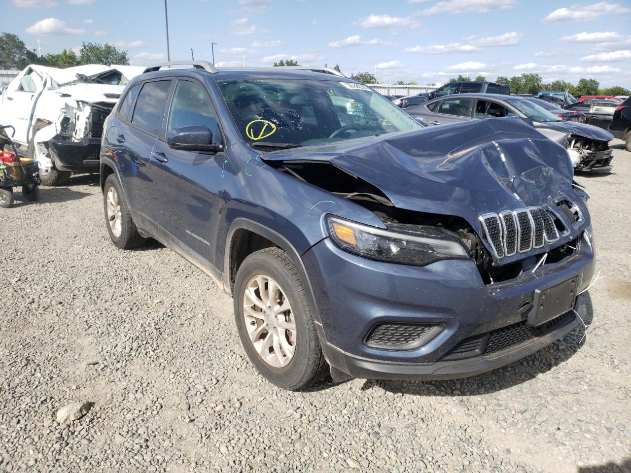 JEEP CHEROKEE L 2021 with VIN 1C4PJMCB8MD193819 - Photo from auction