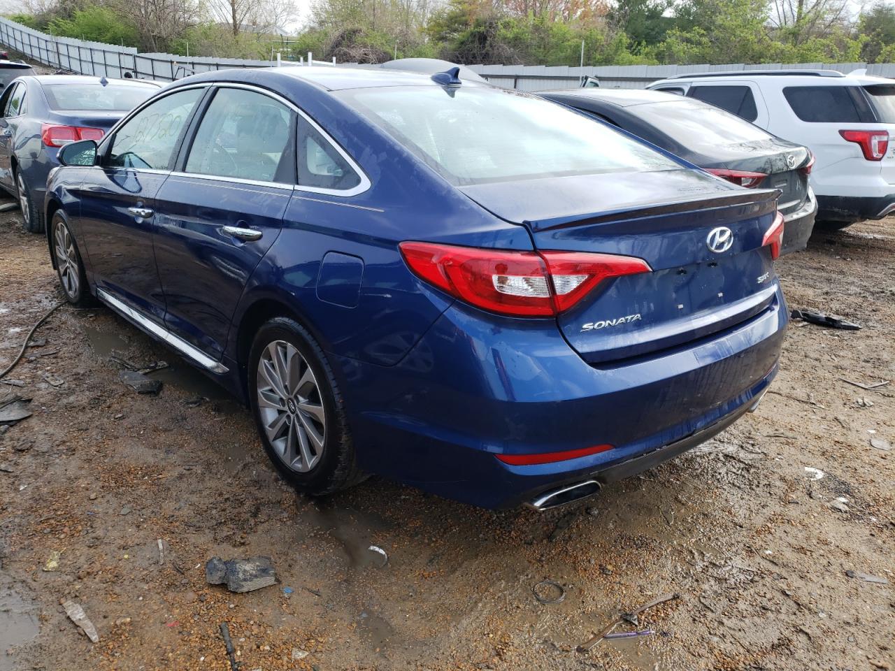 Photo 3 from auction – 2015 HYUNDAI SONATA SPO with VIN 5NPE34AF4FH241482