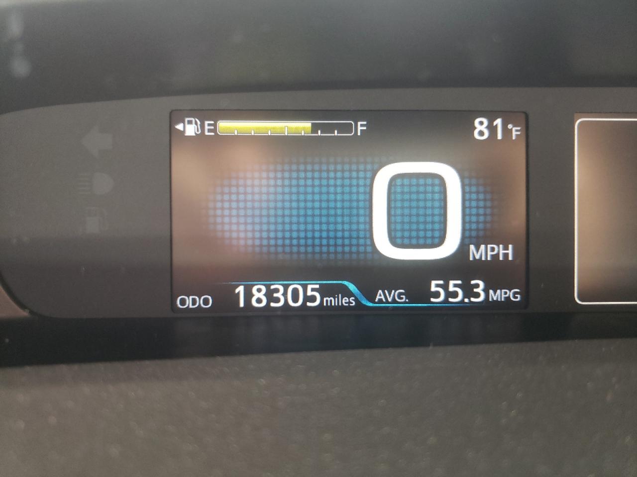 Photo 8 from auction – 2018 TOYOTA PRIUS with VIN JTDKARFUXJ3061361