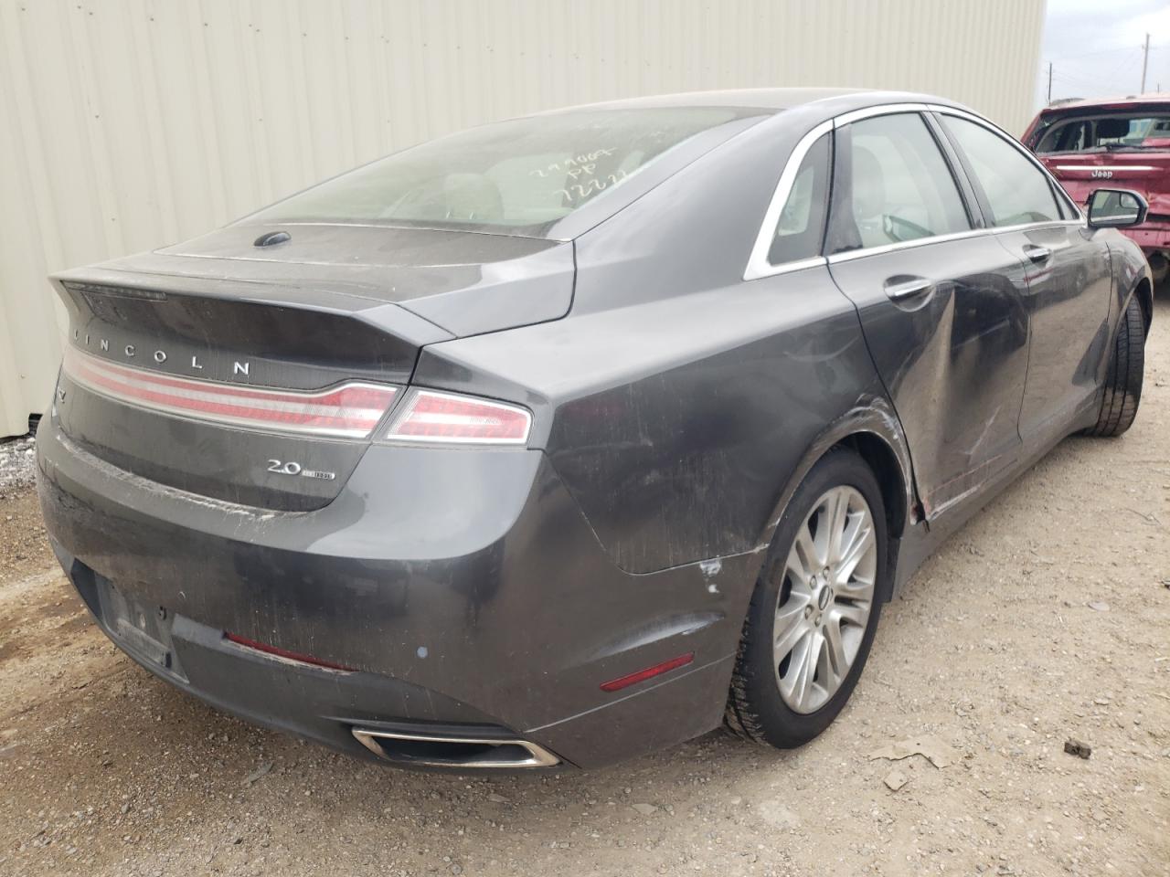 Photo 4 from auction – 2015 LINCOLN MKZ with VIN 3LN6L2G97FR629079