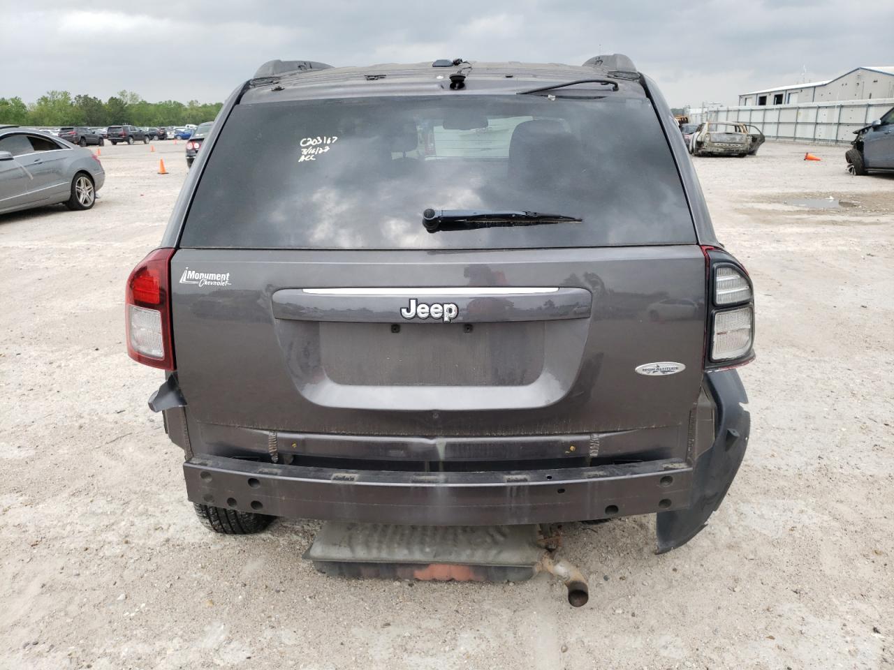 Photo 9 from auction – 2014 JEEP COMPASS LA with VIN 1C4NJCEA2ED857376