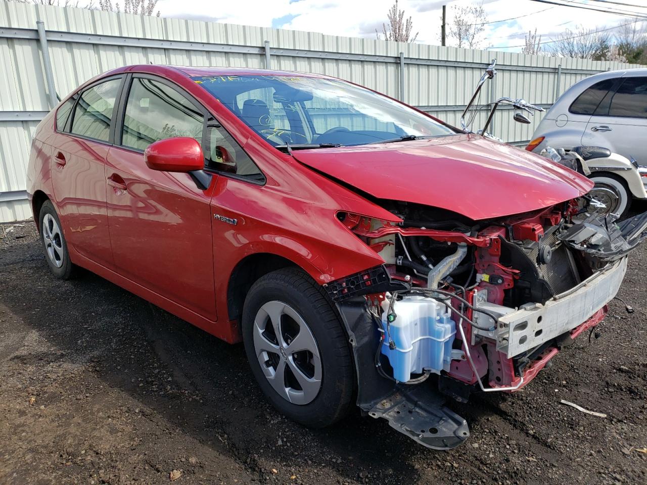 TOYOTA PRIUS 2012 with VIN JTDKN3DU3C5453366 - Photo from auction