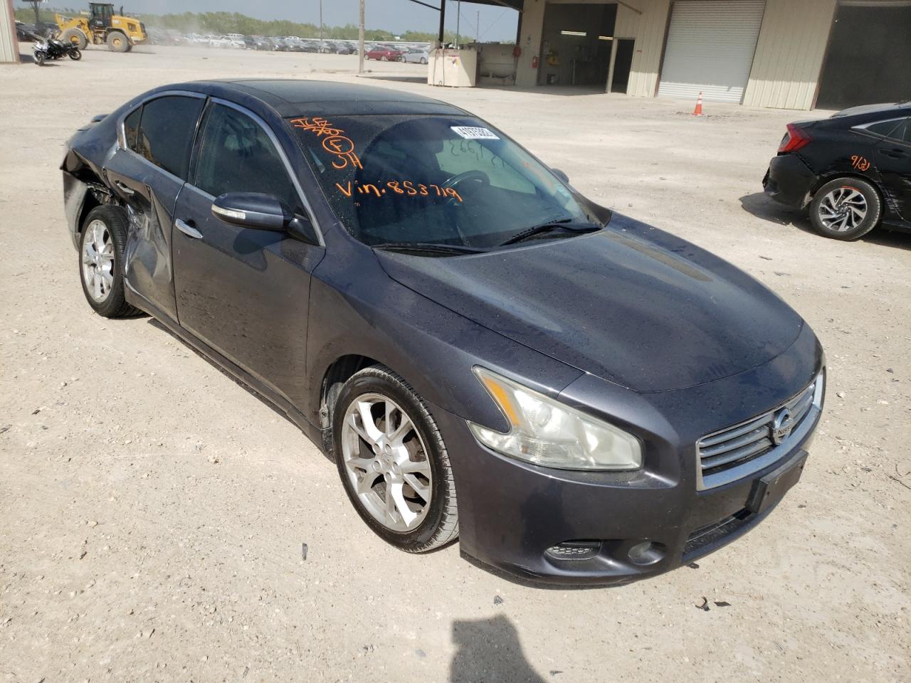 NISSAN MAXIMA S 2012 with VIN 1N4AA5AP1CC853719 - Photo from auction