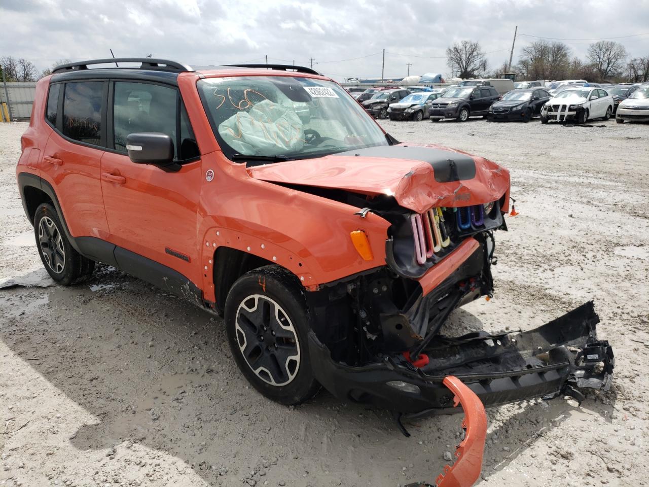 JEEP RENEGADE T 2016 with VIN ZACCJBCTXGPC56324 - Photo from auction