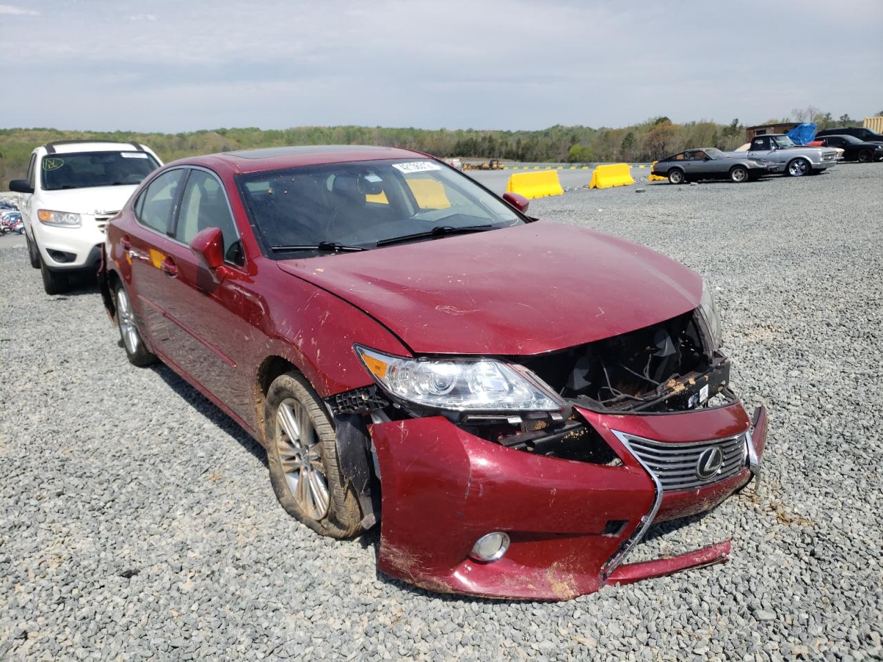 LEXUS ES 350 2013 with VIN JTHBK1GG3D2069706 - Photo from auction