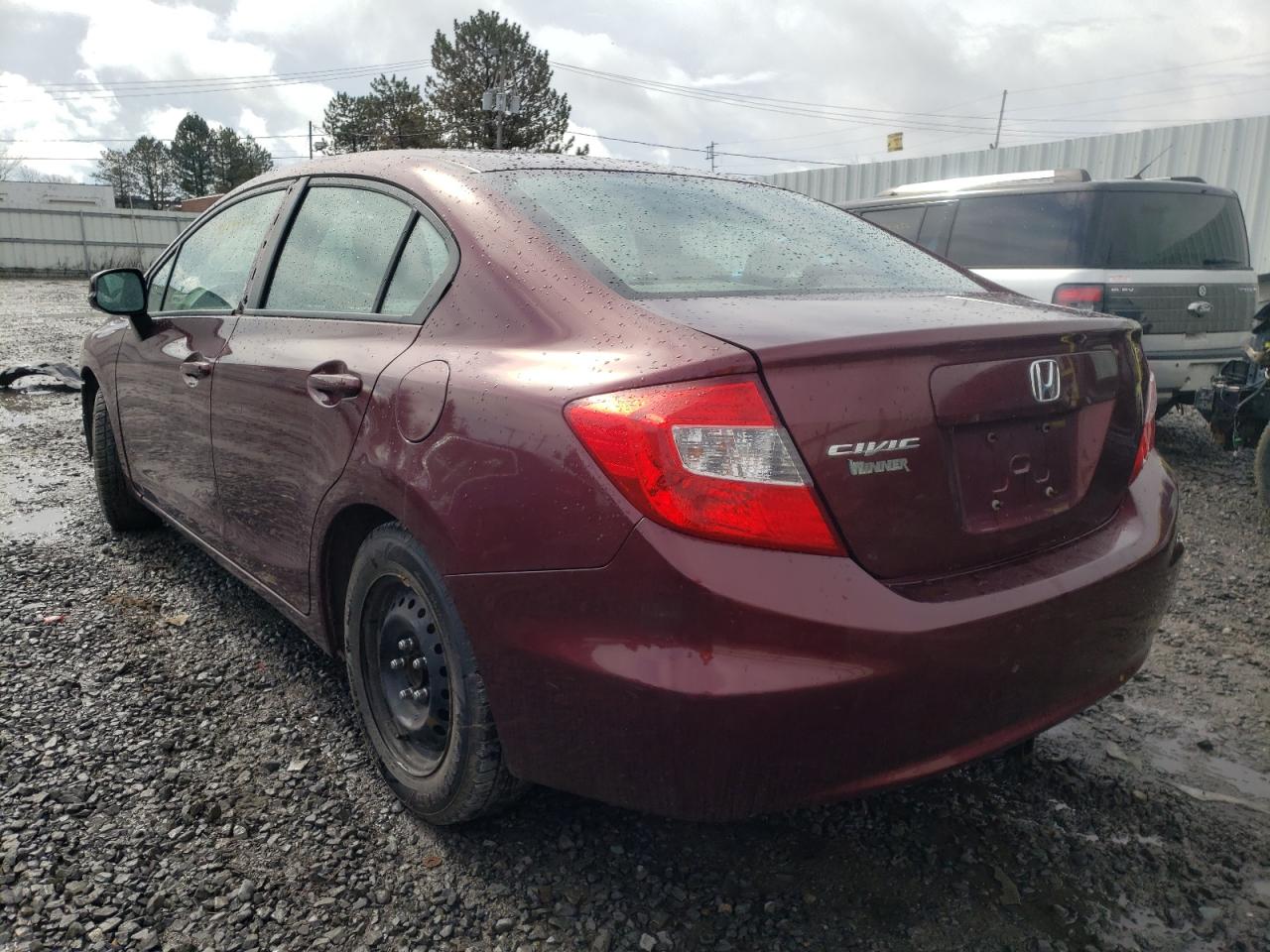 Photo 3 from auction – 2012 HONDA CIVIC LX with VIN 19XFB2F55CE329310