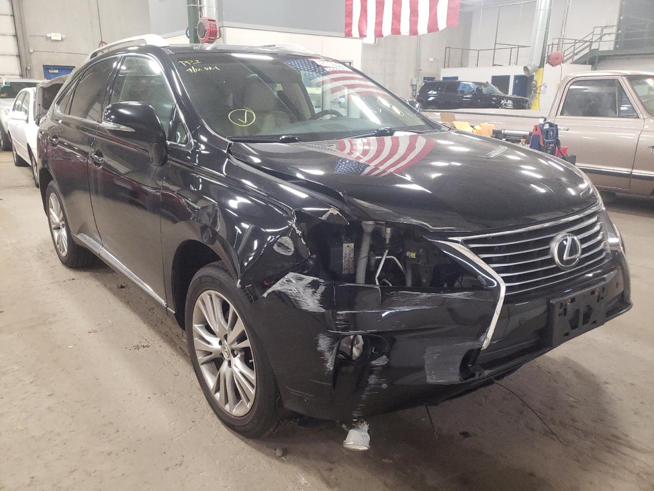 LEXUS RX 350 BAS 2014 with VIN 2T2BK1BAXEC241622 - Photo from auction