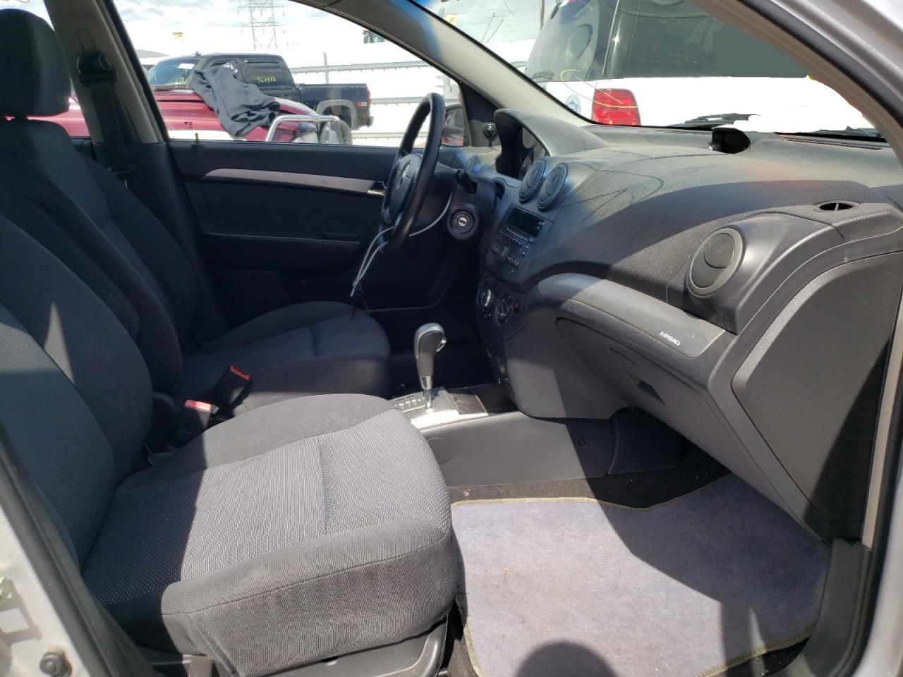 Photo 5 from auction – 2010 CHEVROLET AVEO LS with VIN KL1TD5DE2AB124353