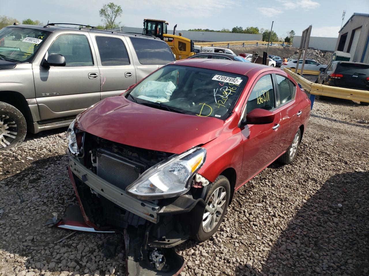 Photo 2 from auction – 2018 NISSAN VERSA S with VIN 3N1CN7AP1JL883956