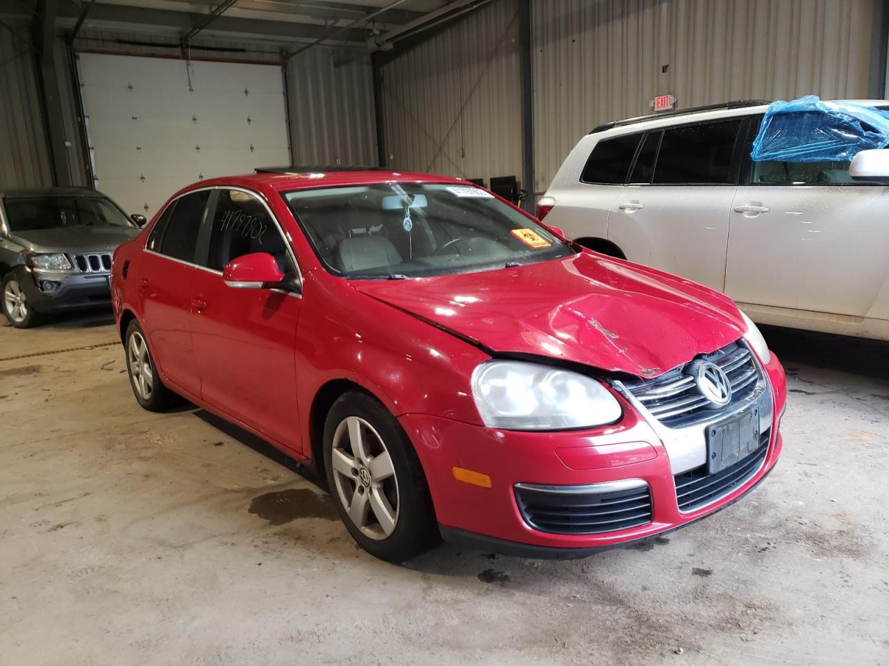 VOLKSWAGEN JETTA SE 2008 with VIN 3VWRM71K48M055092 - Photo from auction