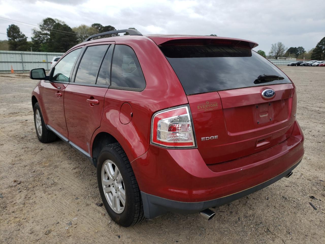 Photo 3 from auction – 2008 FORD EDGE SEL with VIN 2FMDK38C88BB09999