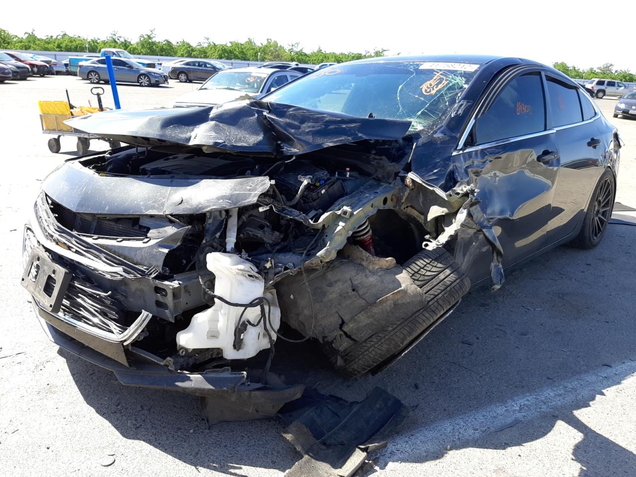 Photo 2 from auction – 2018 CHEVROLET MALIBU LS with VIN 1G1ZB5ST1JF201113