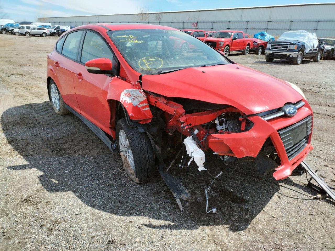 Photo 9 from auction – 2012 FORD FOCUS SE with VIN 1FAHP3K21CL354486