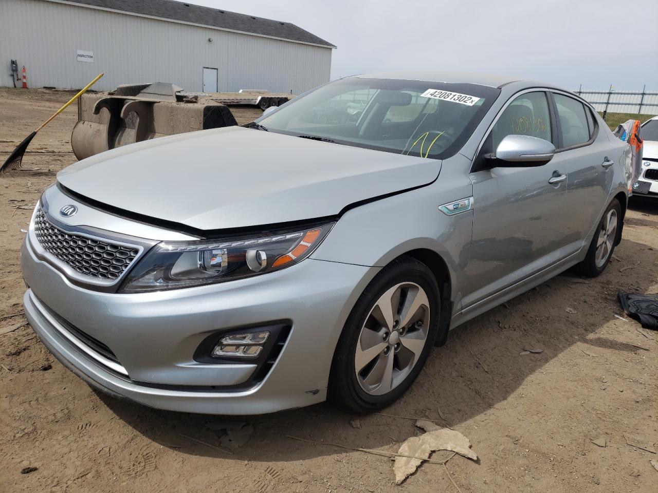 Photo 2 from auction – 2014 KIA OPTIMA HYB with VIN KNAGN4AD7E5070157