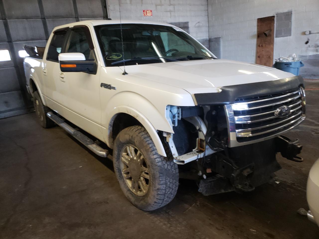 FORD F150 SUPER 2013 with VIN 1FTFW1EF8DFB56737 - Photo from auction