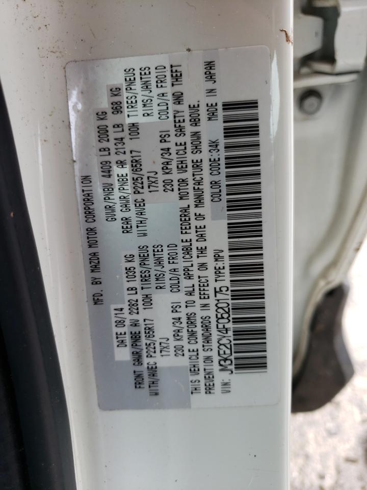 Photo 10 from auction – 2015 MAZDA CX-5 TOURI with VIN JM3KE2CY4F0520175