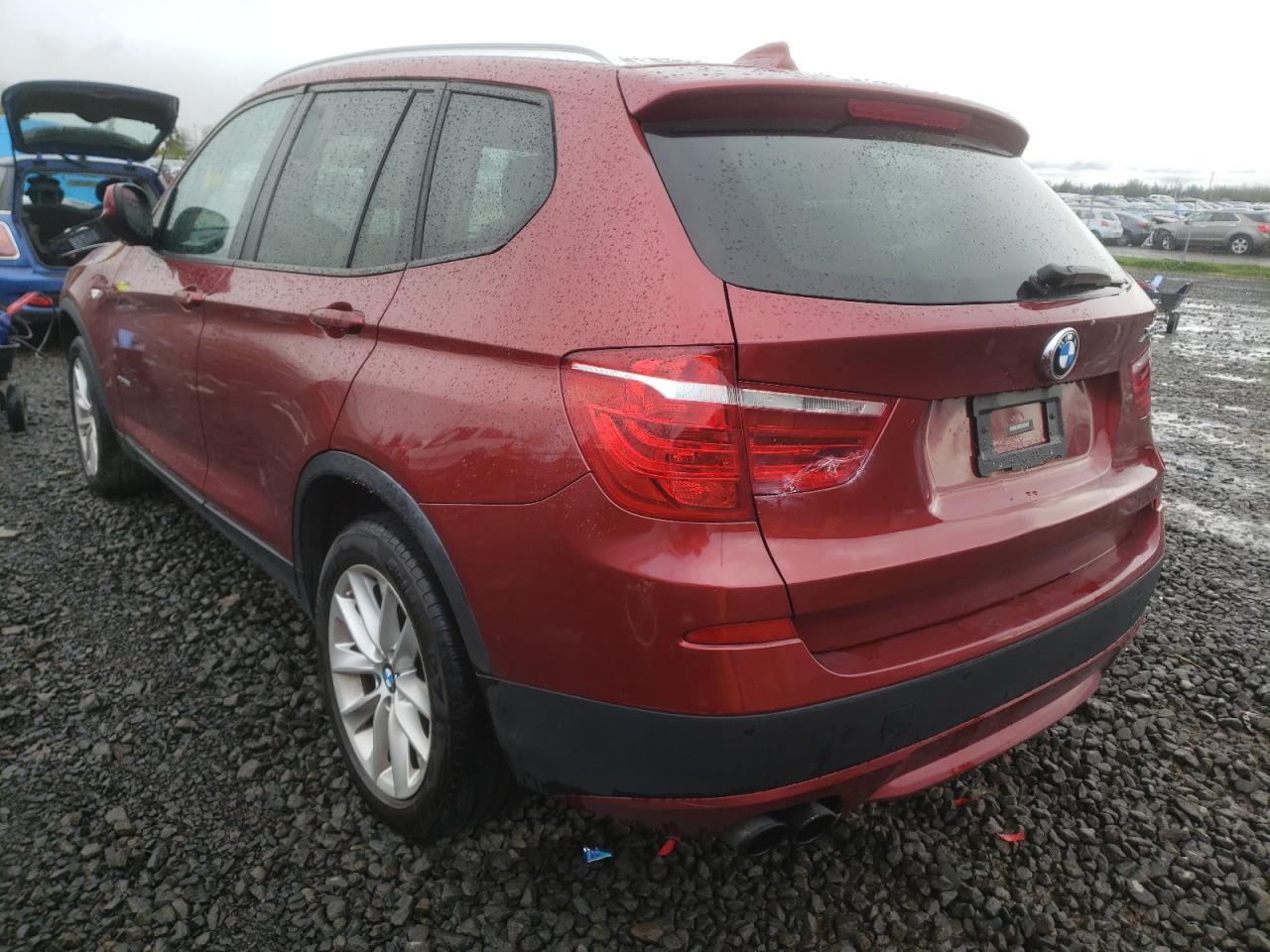 Photo 3 from auction – 2013 BMW X3 XDRIVE2 with VIN 5UXWX9C57D0A18584