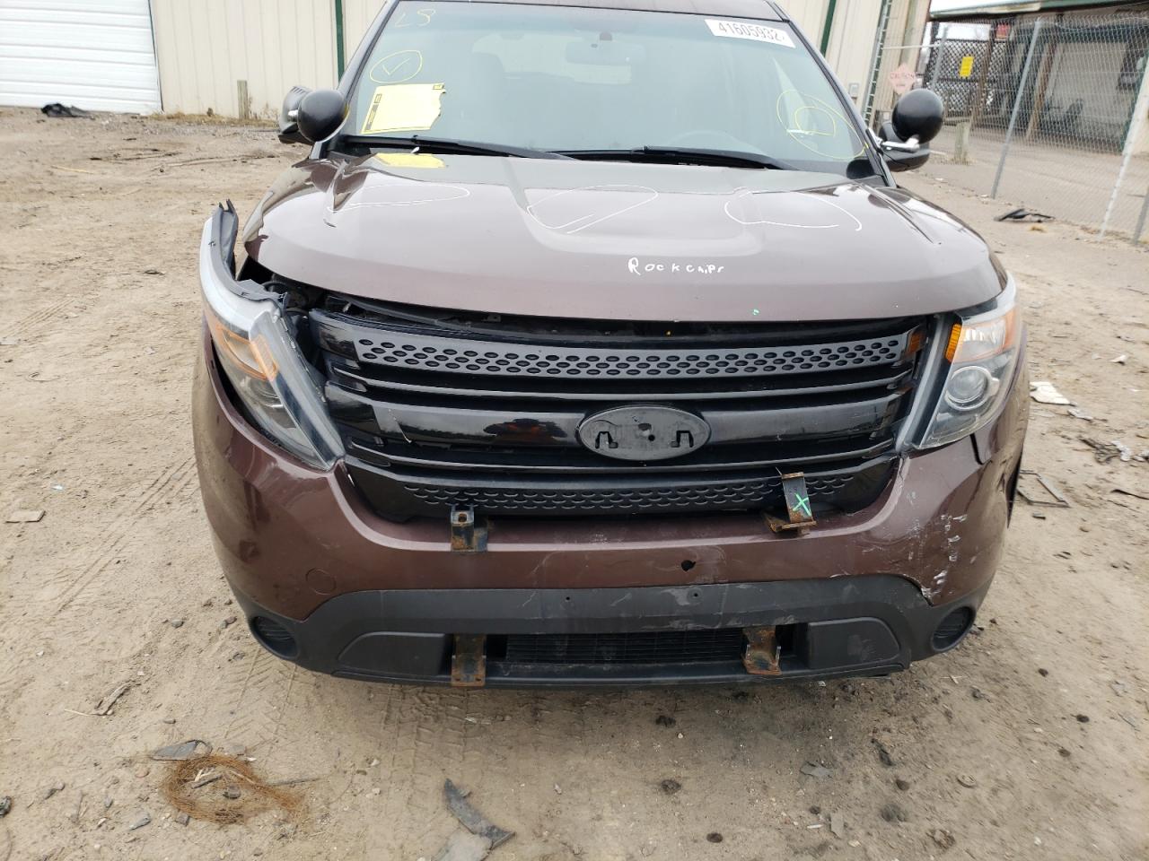 Photo 9 from auction – 2014 FORD EXPLORER P with VIN 1FM5K8AR5EGC14116