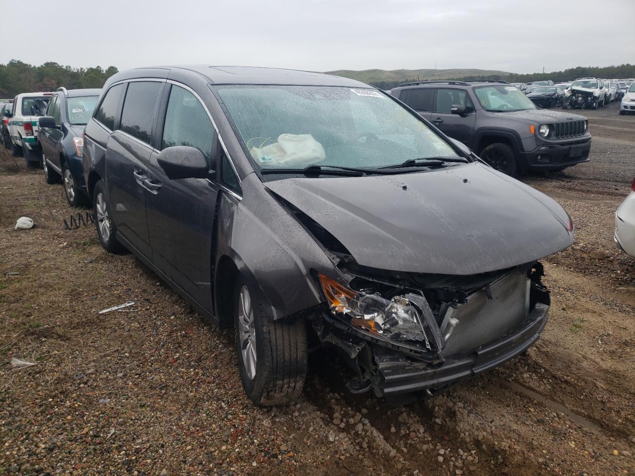 HONDA ODYSSEY EX 2016 with VIN 5FNRL5H69GB065378 - Photo from auction