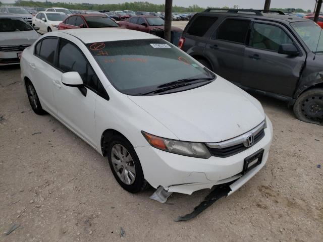 Photo 1 from auction – 2012 HONDA CIVIC LX with VIN 2HGFB2F58CH592140