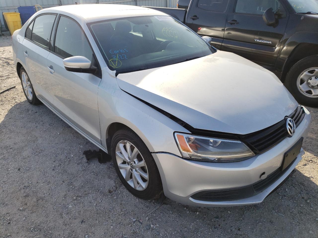 VOLKSWAGEN JETTA SE 2012 with VIN 3VWDP7AJ7CM376514 - Photo from auction