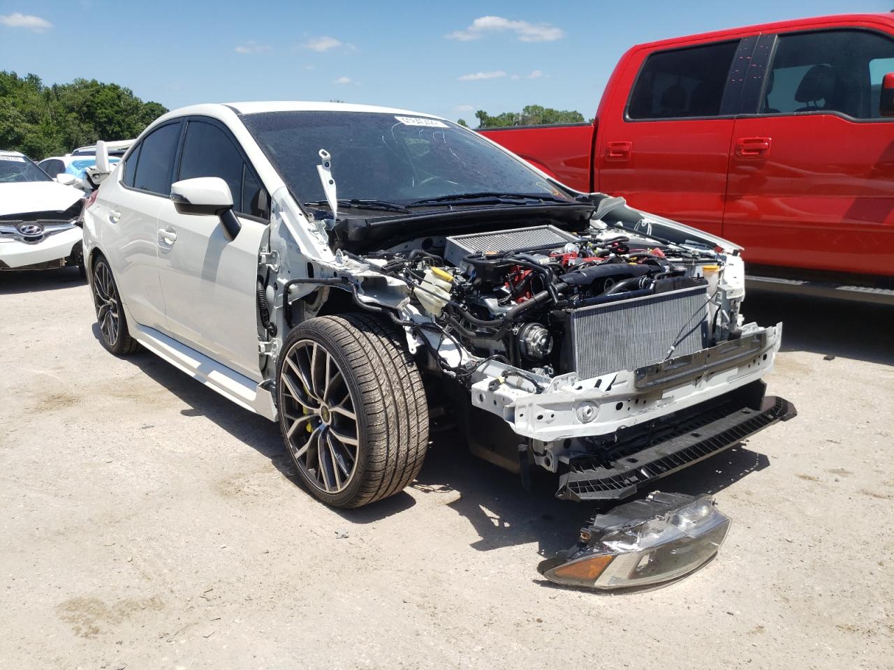 SUBARU WRX STI 2020 with VIN JF1VA2E60L9804784 - Photo from auction