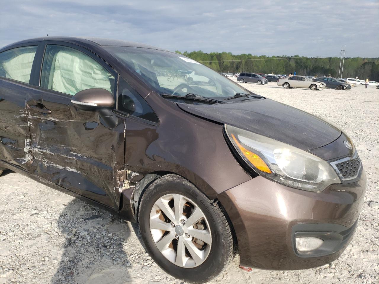 Photo 9 from auction – 2013 KIA RIO EX with VIN KNADN4A32D6221781