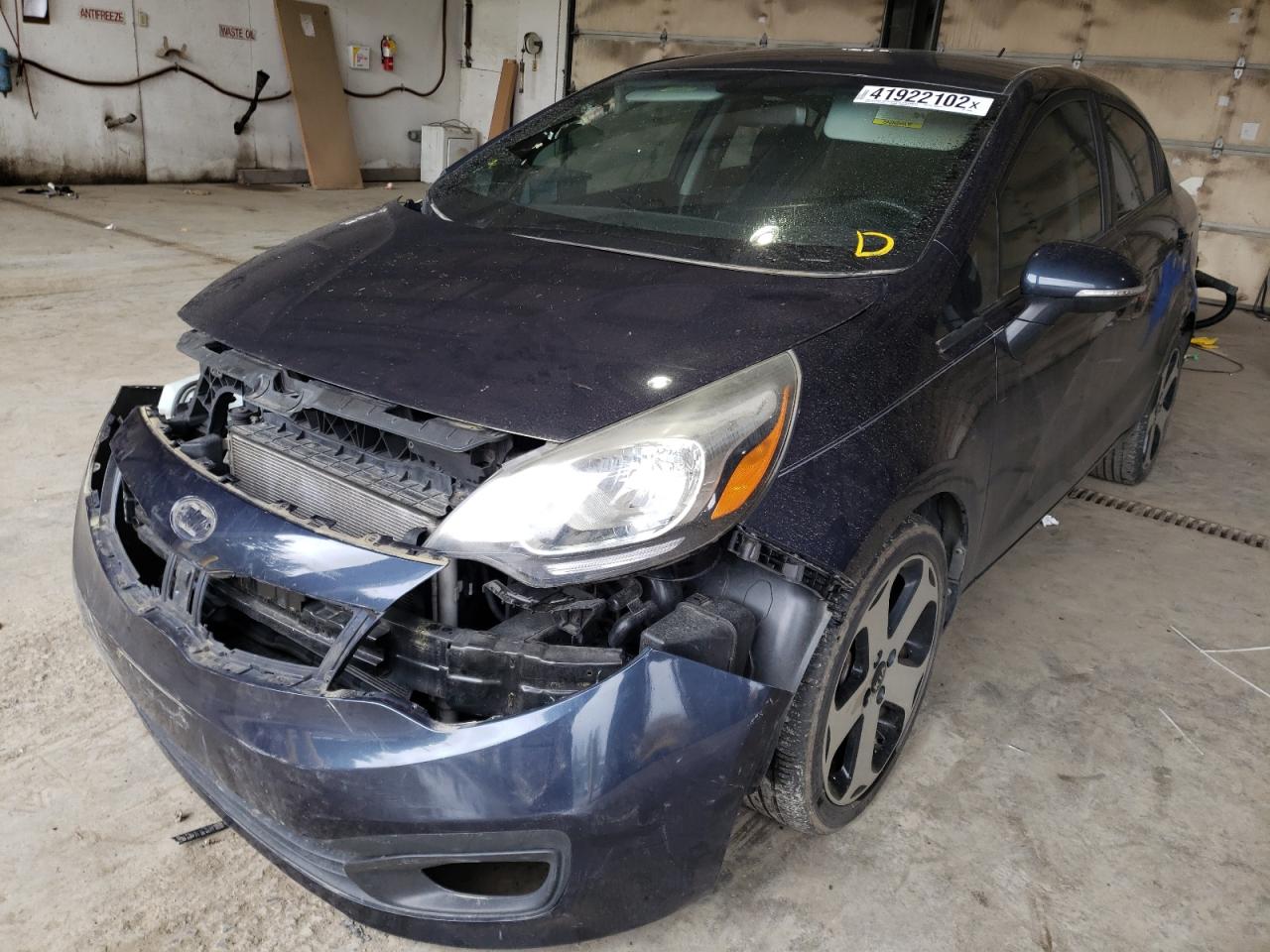 Photo 2 from auction – 2013 KIA RIO EX with VIN KNADN4A37D6150061