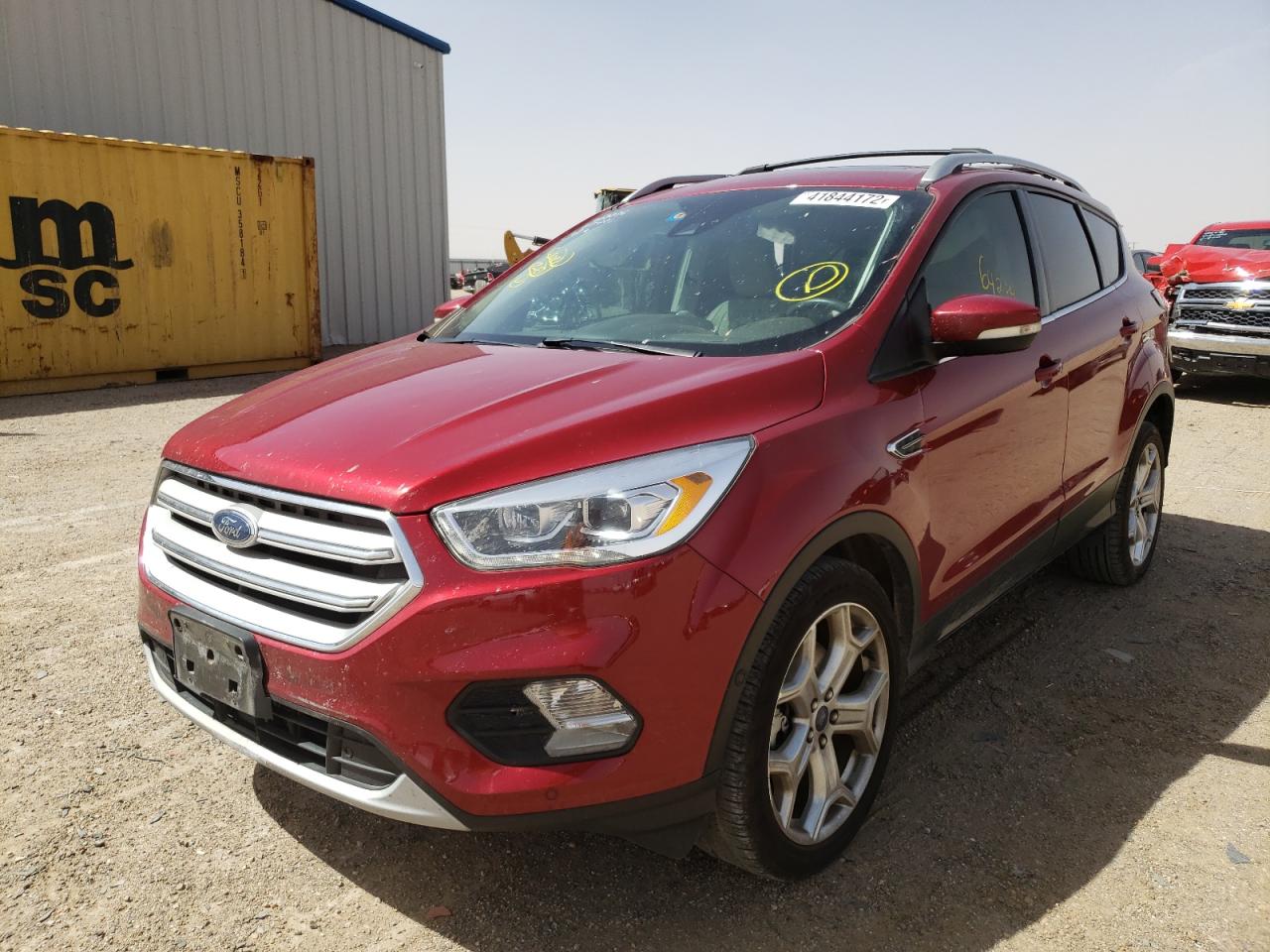 Photo 2 from auction – 2018 FORD ESCAPE TIT with VIN 1FMCU0J93JUA22515