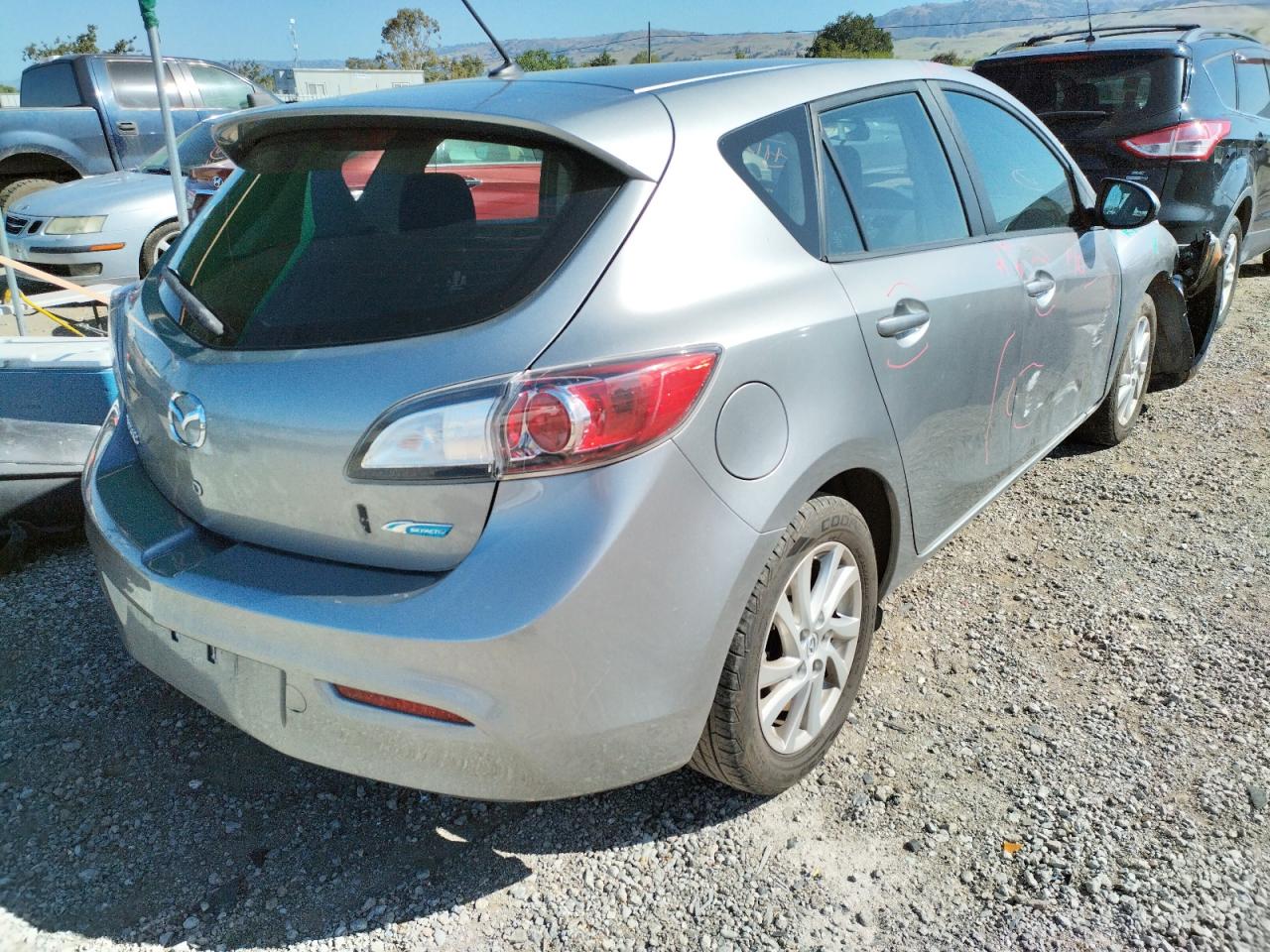 Photo 4 from auction – 2012 MAZDA 3 I with VIN JM1BL1L82C1632617