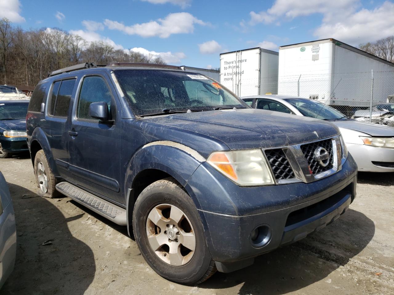 Photo 1 from auction – 2005 NISSAN PATHFINDER with VIN 5N1AR18W55C735681
