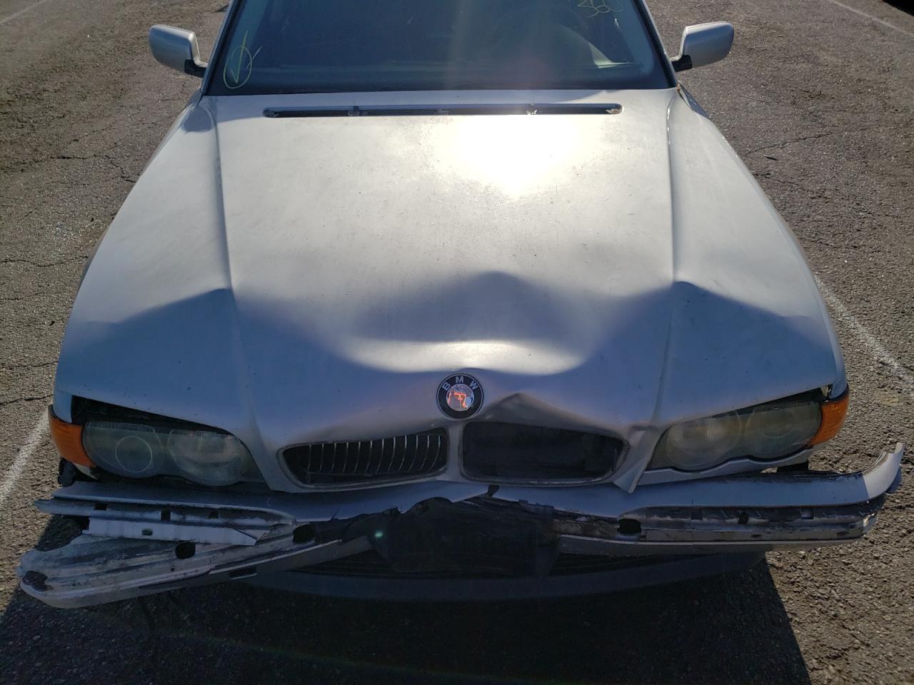 Photo 7 from auction – 2000 BMW 740 IL with VIN WBAGH8340YDP14314