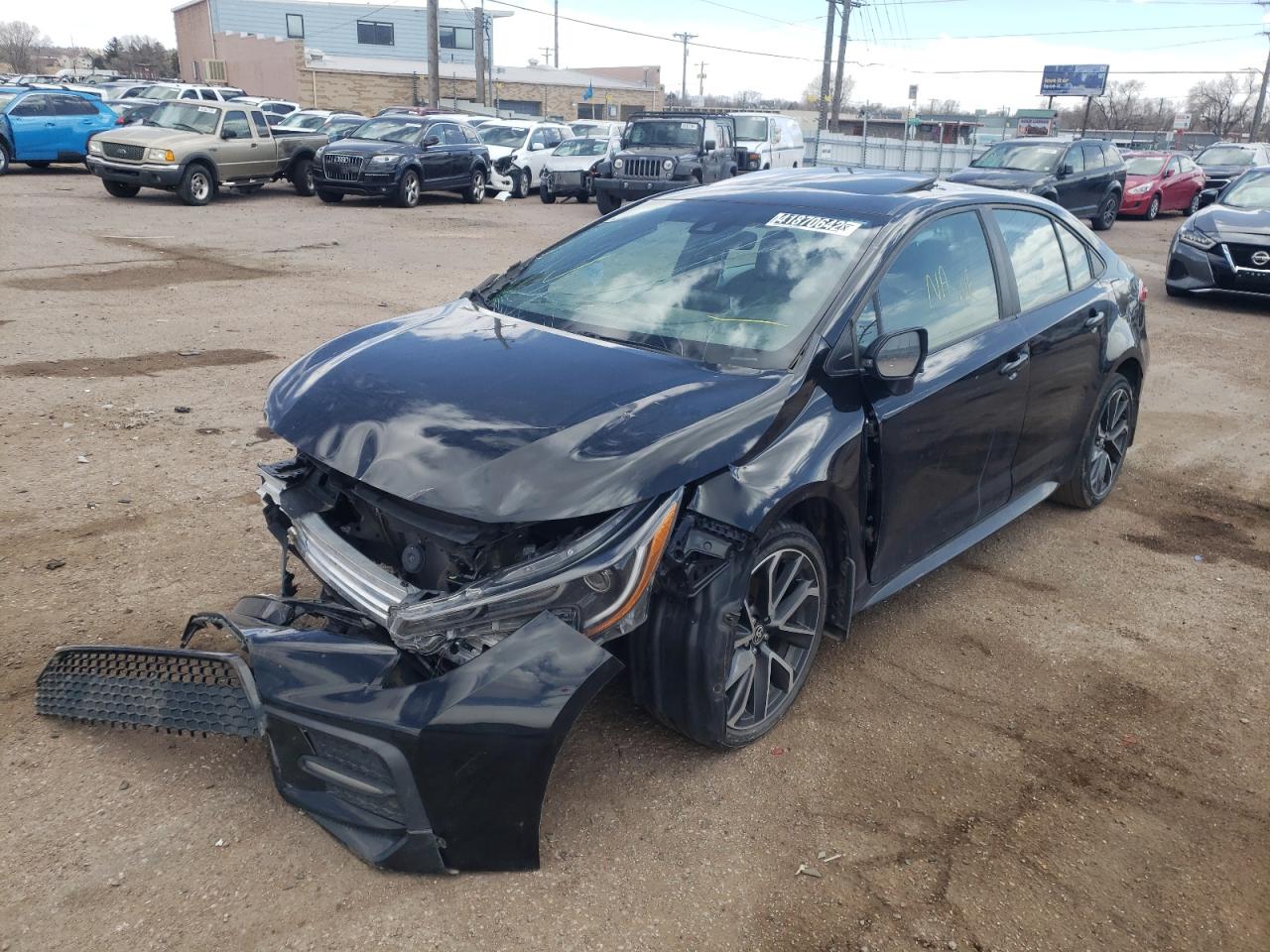 Photo 2 from auction – 2020 TOYOTA COROLLA SE with VIN 5YFP4RCE6LP012436