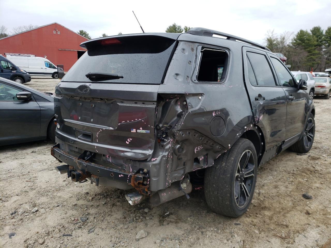 Photo 4 from auction – 2015 FORD EXPLORER S with VIN 1FM5K8GT6FGA74095