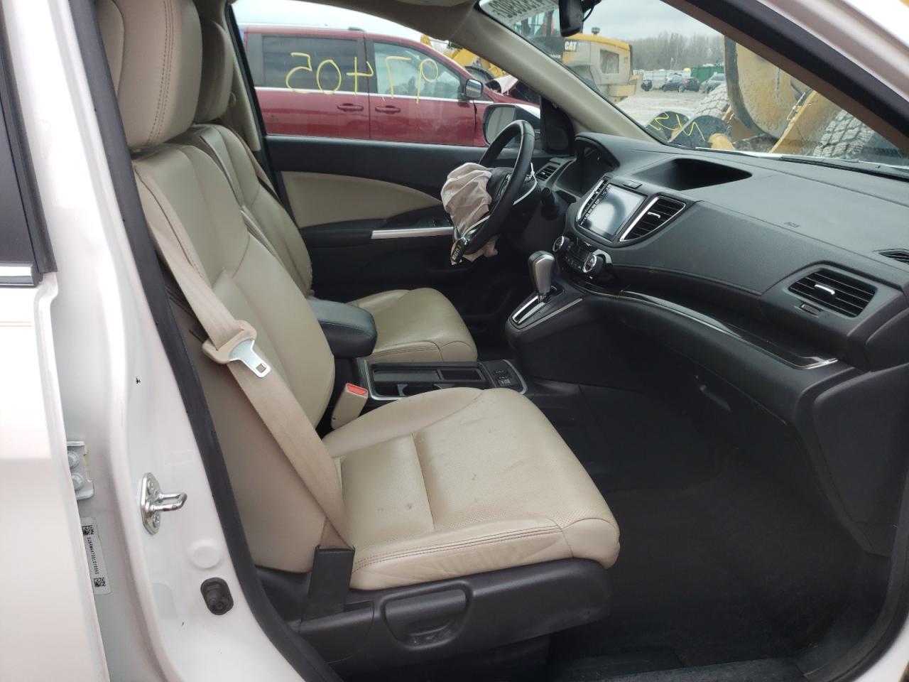 Photo 5 from auction – 2016 HONDA CR-V EXL with VIN 5J6RM4H70GL016092