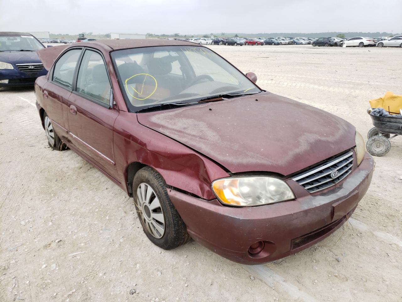 Photo 1 from auction – 2003 KIA SPECTRA BA with VIN KNAFB121435251088