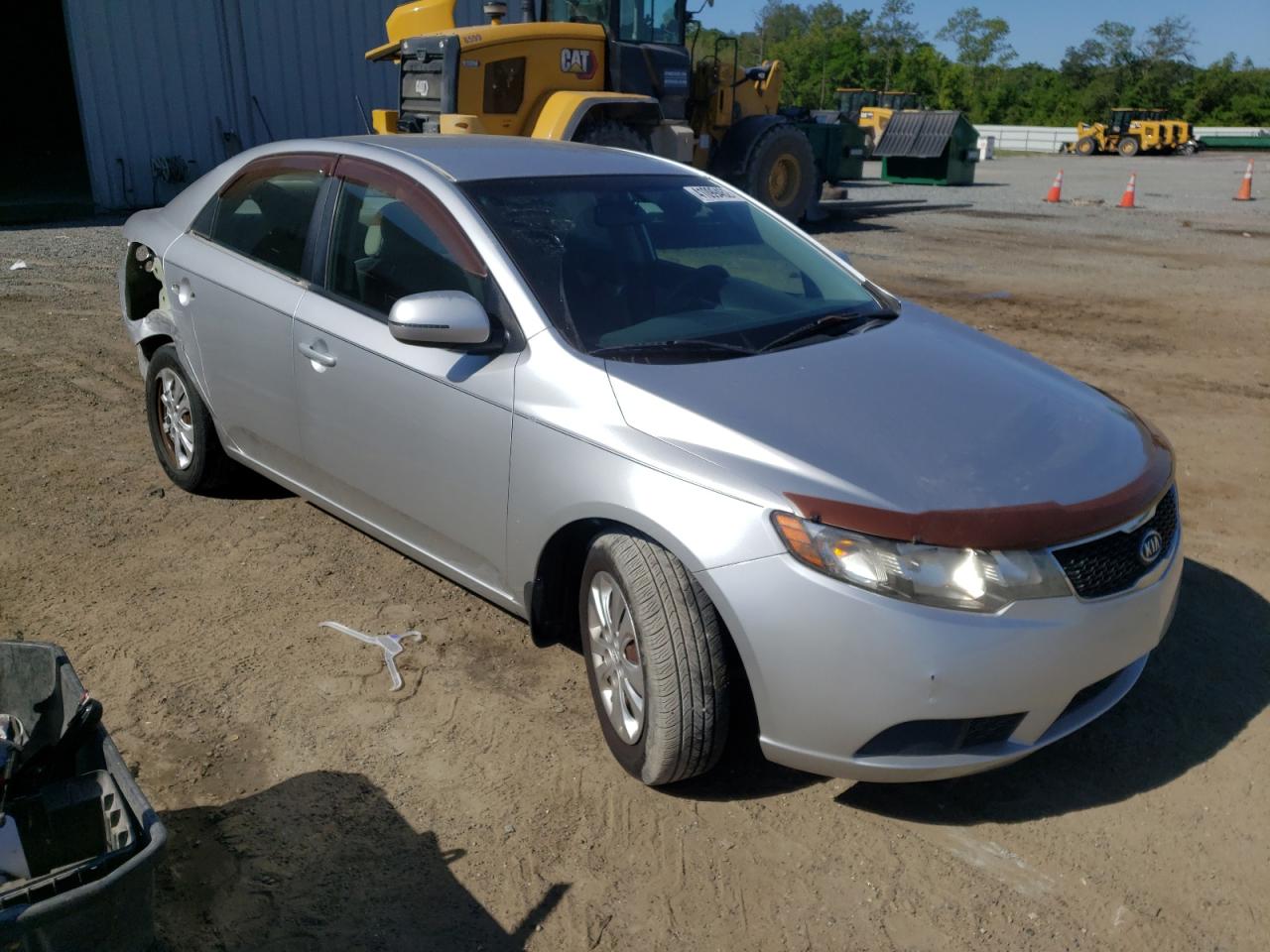 KIA FORTE EX 2012 with VIN KNAFU4A20C5585642 - Photo from auction