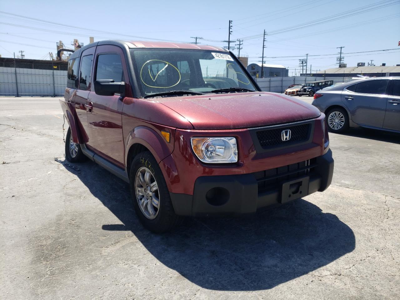 Photo 1 from auction – 2006 HONDA ELEMENT EX with VIN 5J6YH18716L007558
