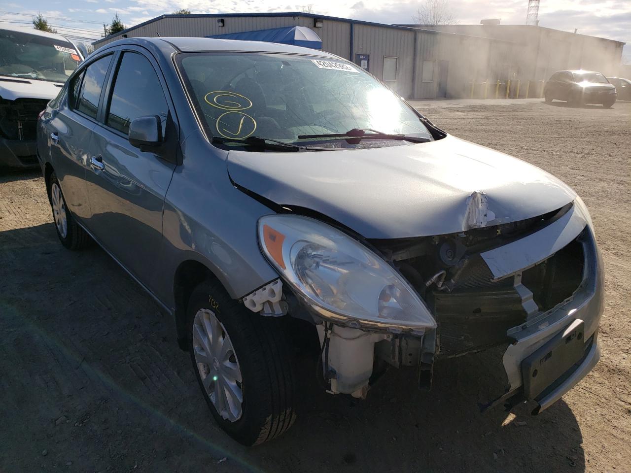 Photo 1 from auction – 2012 NISSAN VERSA S with VIN 3N1CN7AP6CL903900
