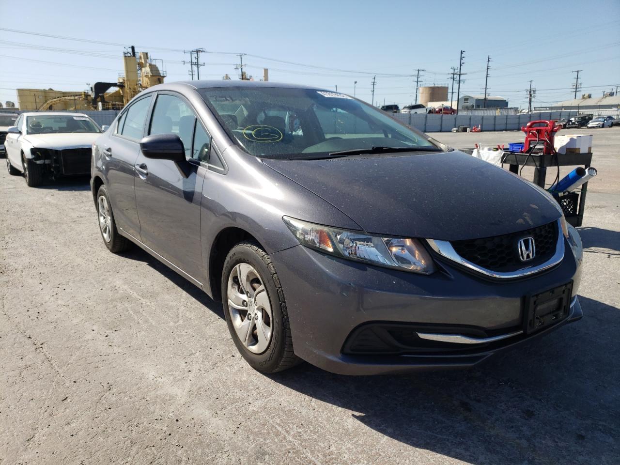 HONDA CIVIC LX 2014 with VIN 19XFB2F51EE239381 - Photo from auction