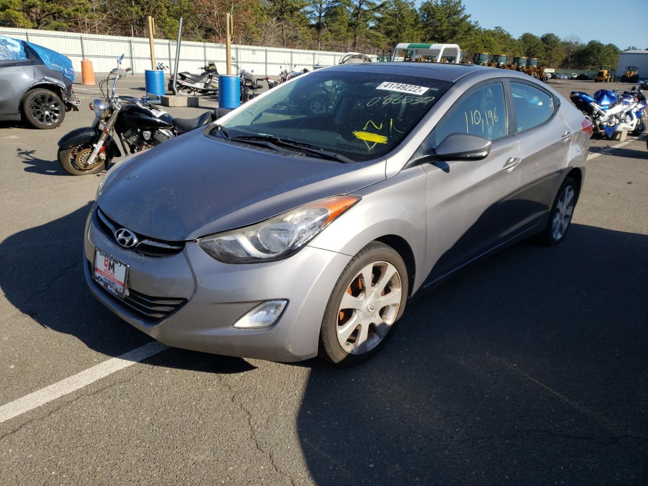 Photo 2 from auction – 2011 HYUNDAI ELANTRA GL with VIN KMHDH4AE1BU088530