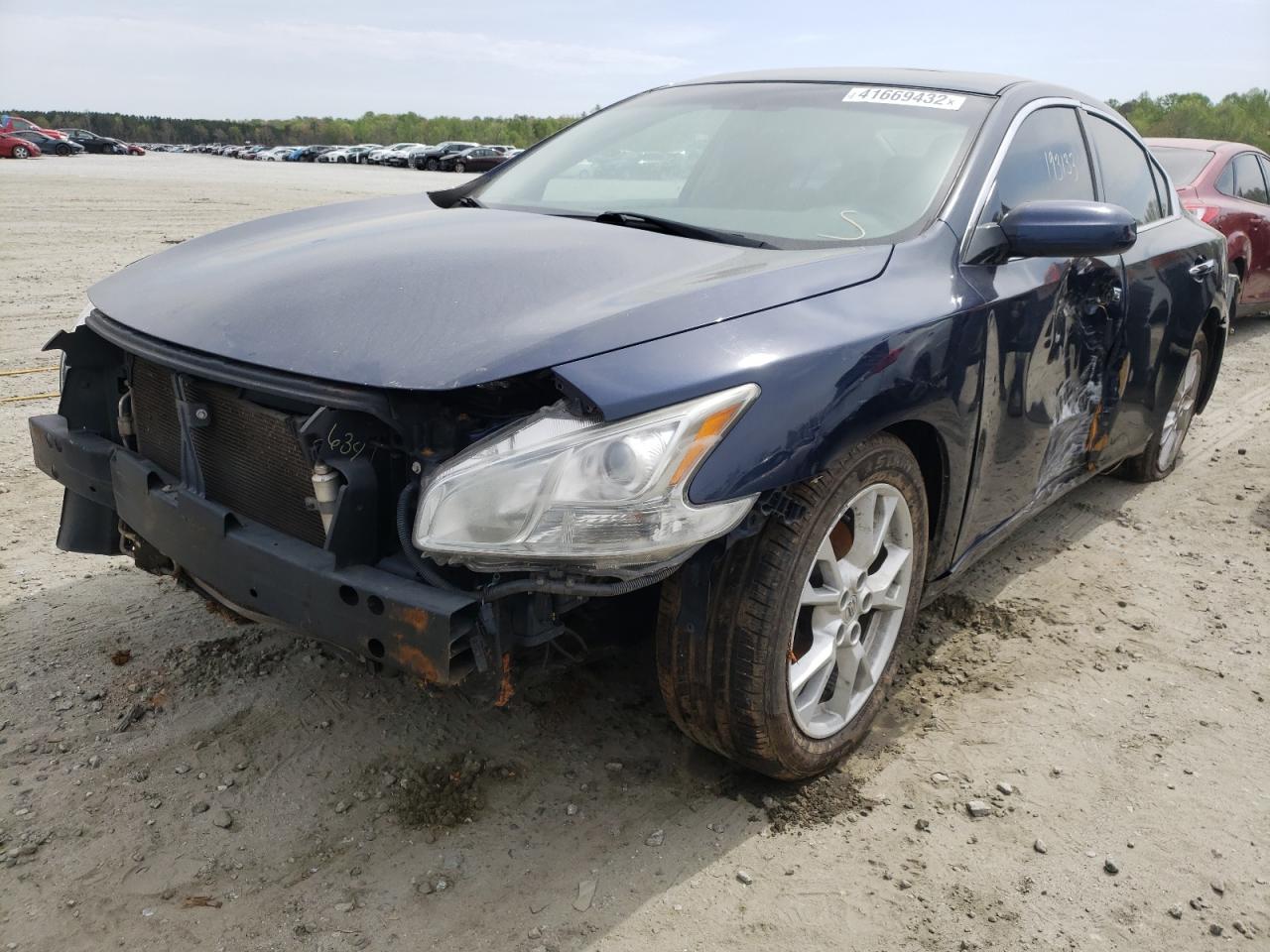 Photo 2 from auction – 2014 NISSAN MAXIMA S with VIN 1N4AA5AP8EC905527