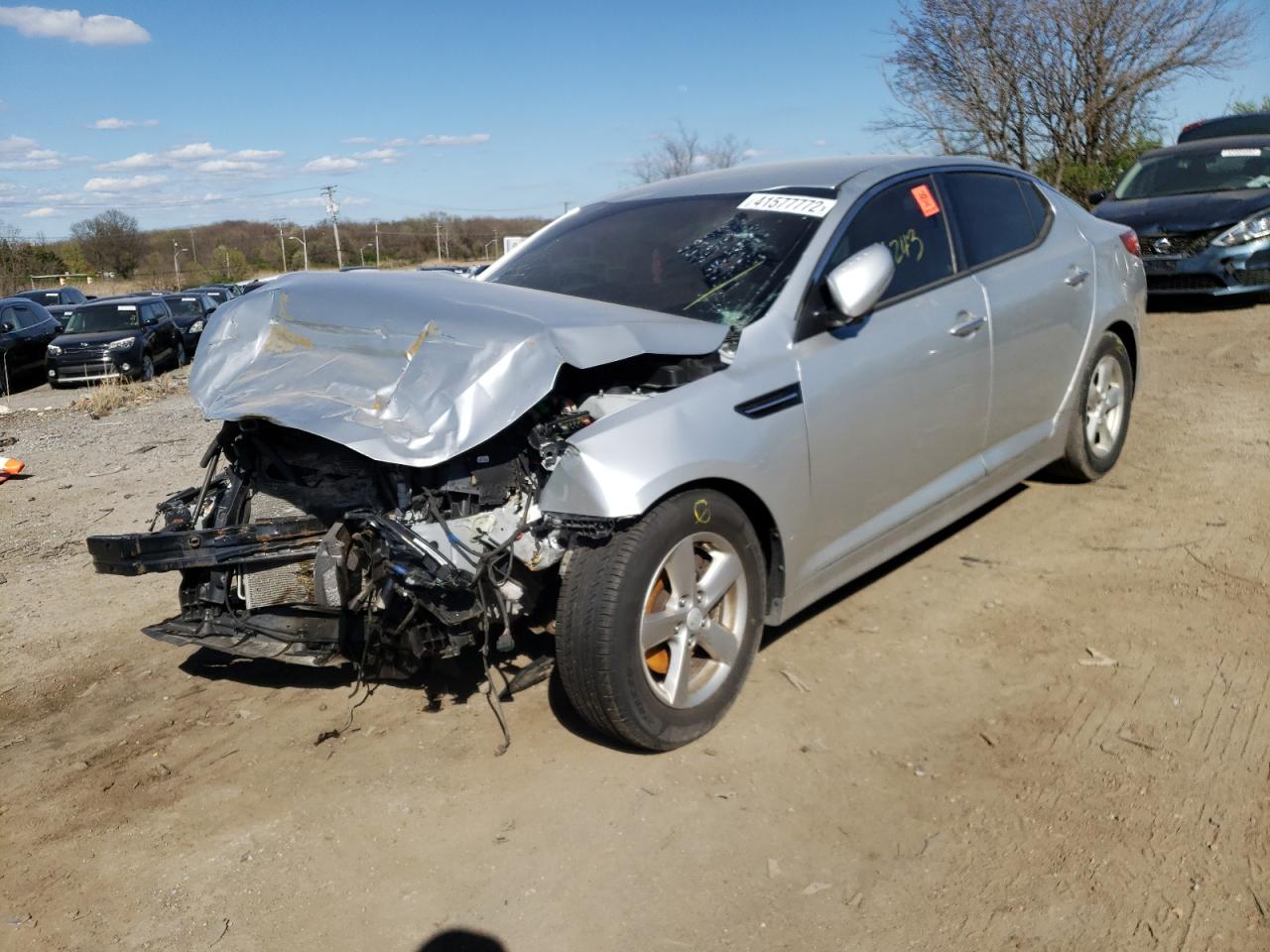 Photo 2 from auction – 2014 KIA OPTIMA LX with VIN KNAGM4A74E5499401